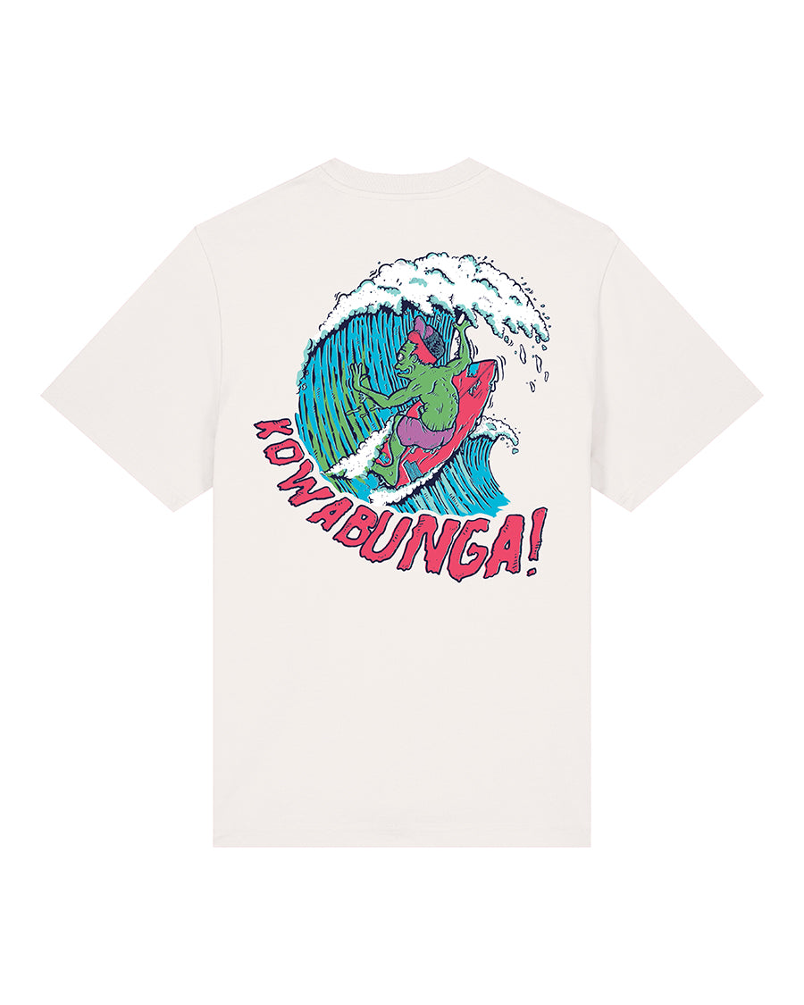 Kowabunga Tee - Support Irish Surfing