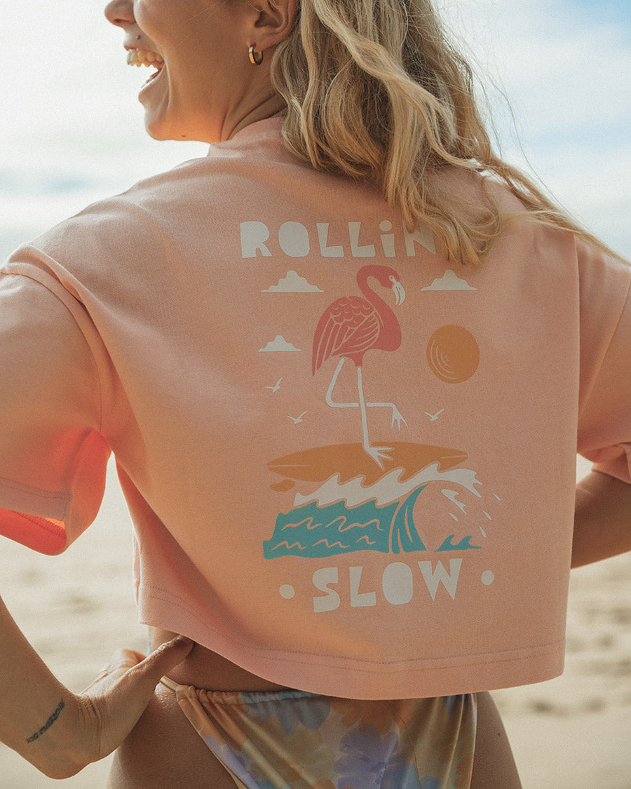 Rolling Slow - Vinatge Dusty Pink