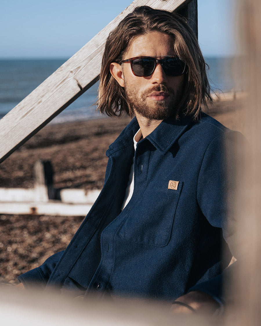Tracker Shirt - Navy