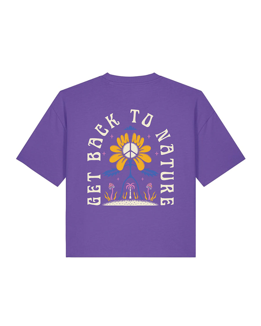 Back to Nature Tee - Purple Haze