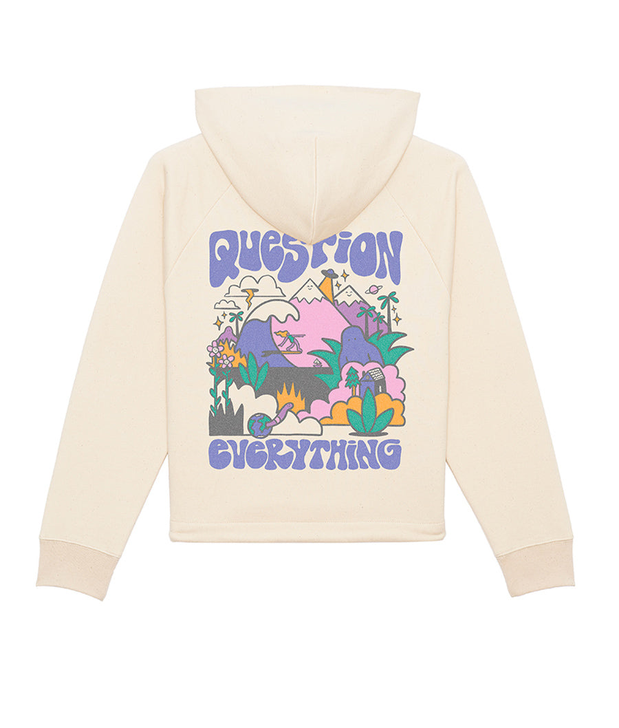 Question Everything Hoodie - Raw