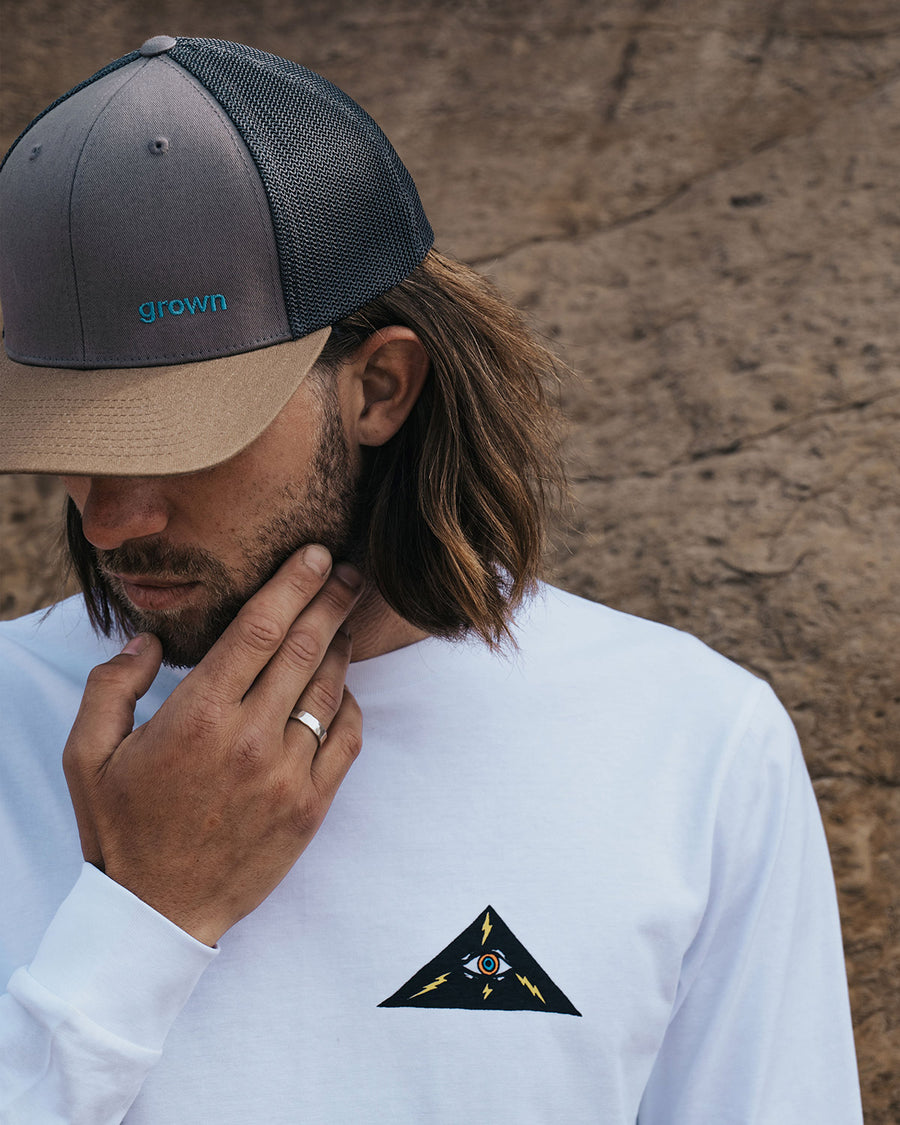 Riders of the Storm - White L/S
