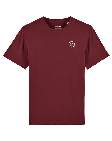 Rolling Slow Tee - Maroon