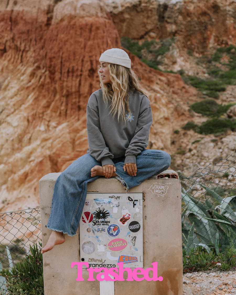 Stay Stoked - Vintage Grey